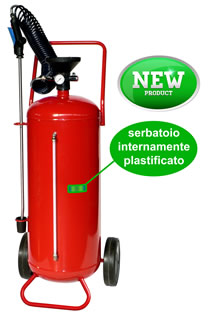 nebulizzatore 50 l acciaio verniciato - plastificato internamente